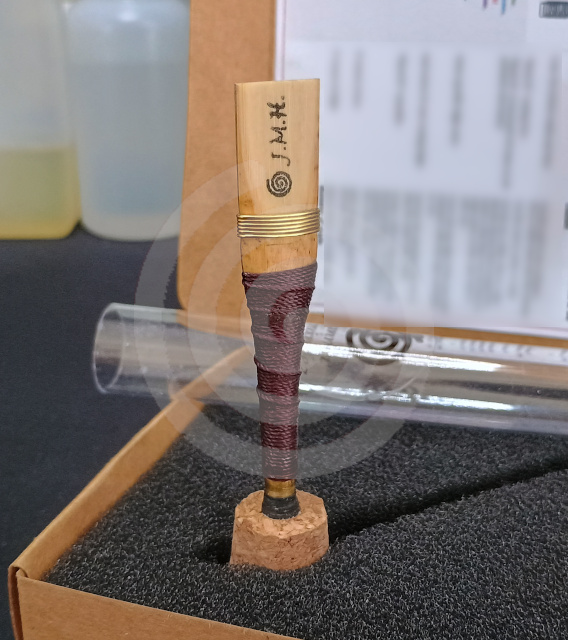 Ca&ntilde;a de chanter uilleann para chanters en D